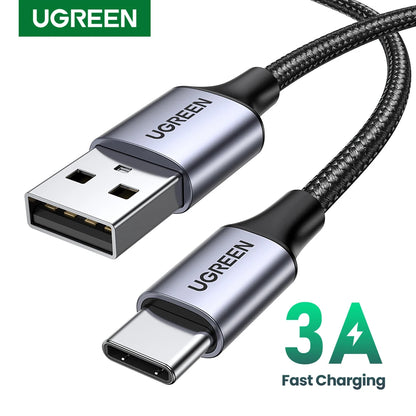 Cabo USB Tipo C UGREEN 3A 18 W Carregamento rápido