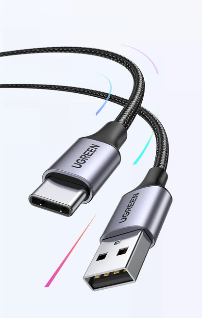 Cabo USB Tipo C UGREEN 3A 18 W Carregamento rápido